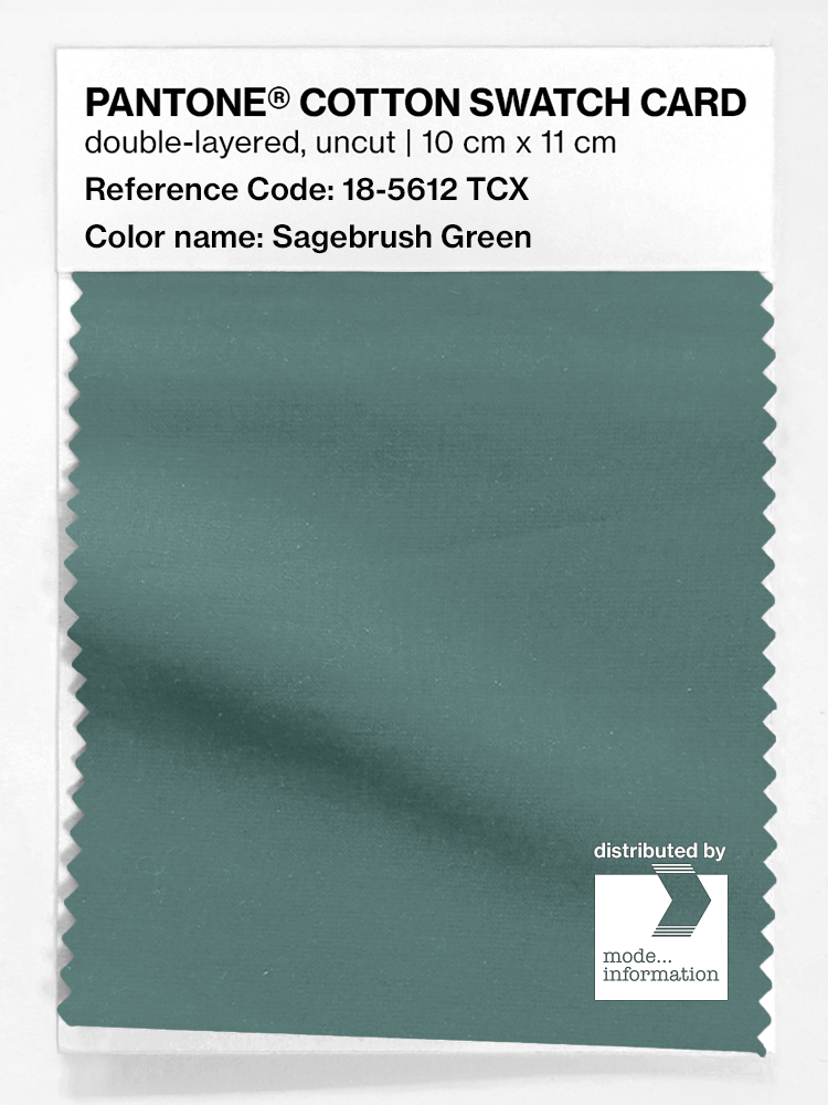 Artikelbild 1 des Artikels “PANTONE® COTTON SWATCH CARD 18-5612 TCX Sagebrush Green “