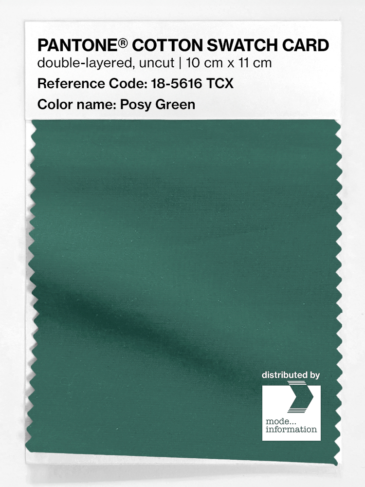 Artikelbild 1 des Artikels “PANTONE® COTTON SWATCH CARD 18-5616 TCX Posy Green “