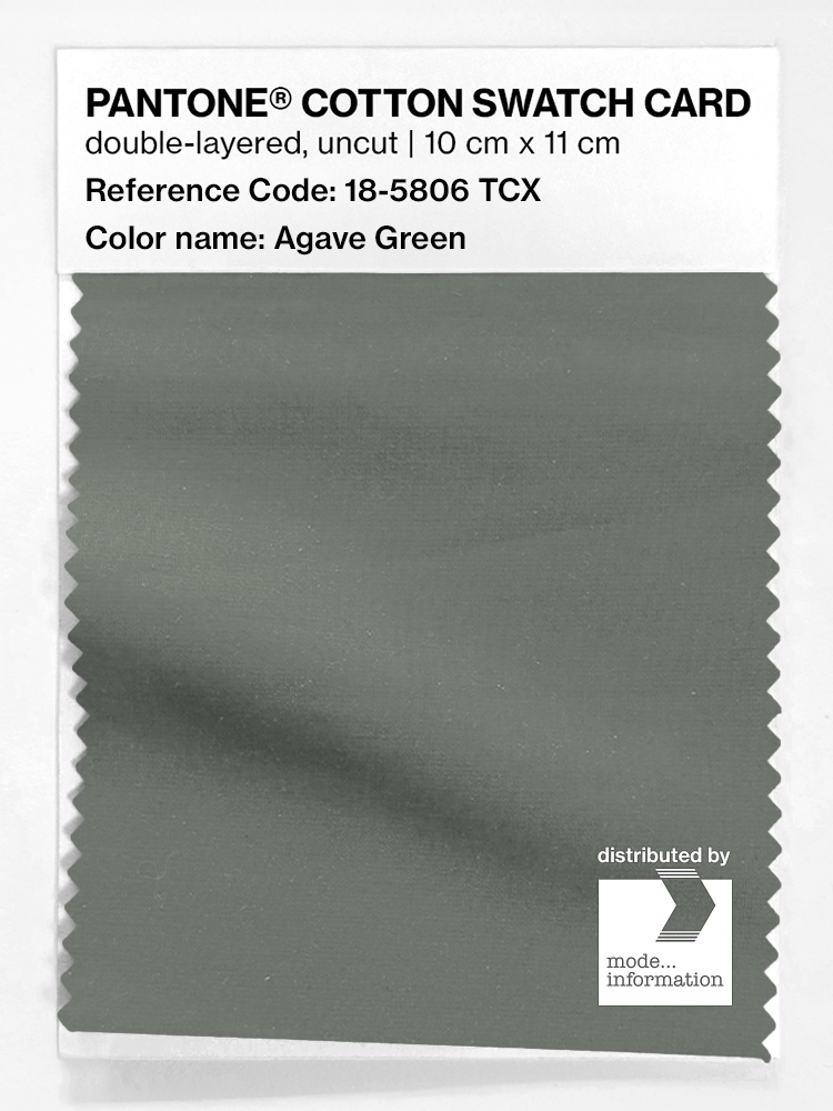 Artikelbild 1 des Artikels “PANTONE® COTTON SWATCH CARD 18-5806 TCX Agave Green “