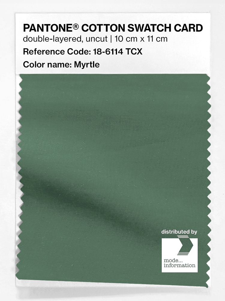 Artikelbild 1 des Artikels “PANTONE® COTTON SWATCH CARD 18-6114 TCX Myrtle “