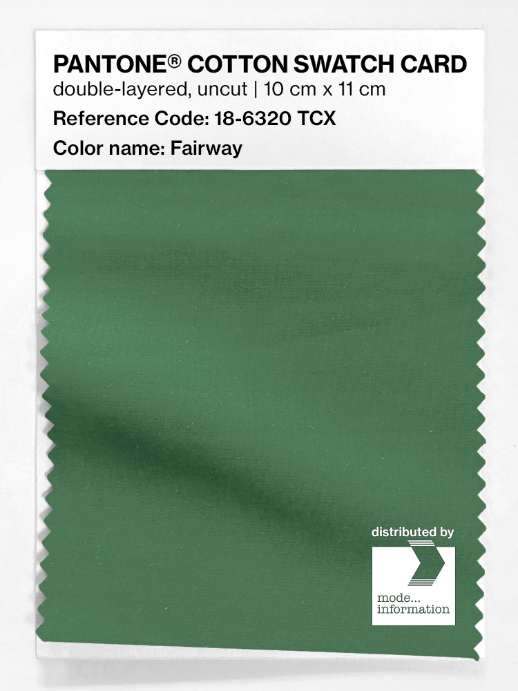 Artikelbild 1 des Artikels “PANTONE® COTTON SWATCH CARD 18-6320 TCX Fairway “