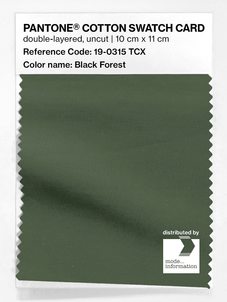 Artikelbild 1 des Artikels “PANTONE® COTTON SWATCH CARD 19-0315 TCX Black Forest “
