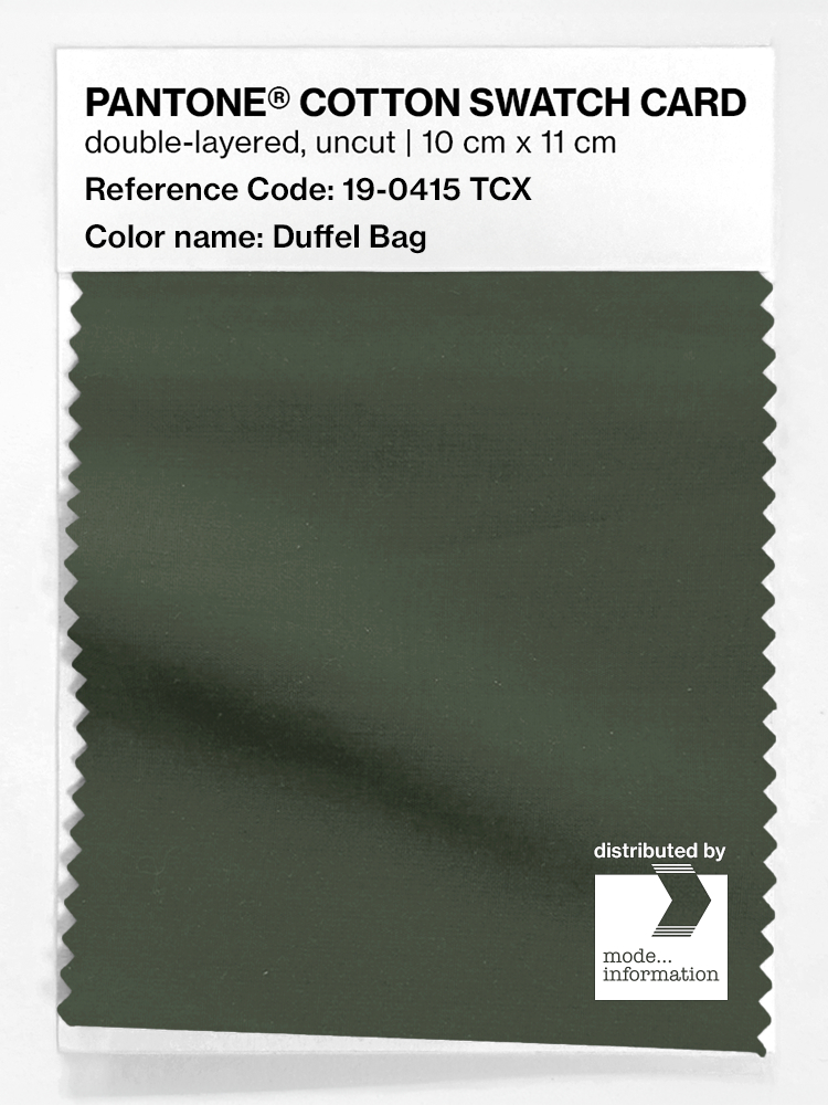 Artikelbild 1 des Artikels “PANTONE® COTTON SWATCH CARD 19-0415 TCX Duffel Bag “