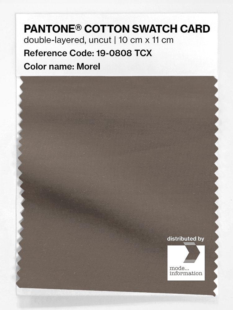 Artikelbild 1 des Artikels “PANTONE® COTTON SWATCH CARD 19-0808 TCX Morel “