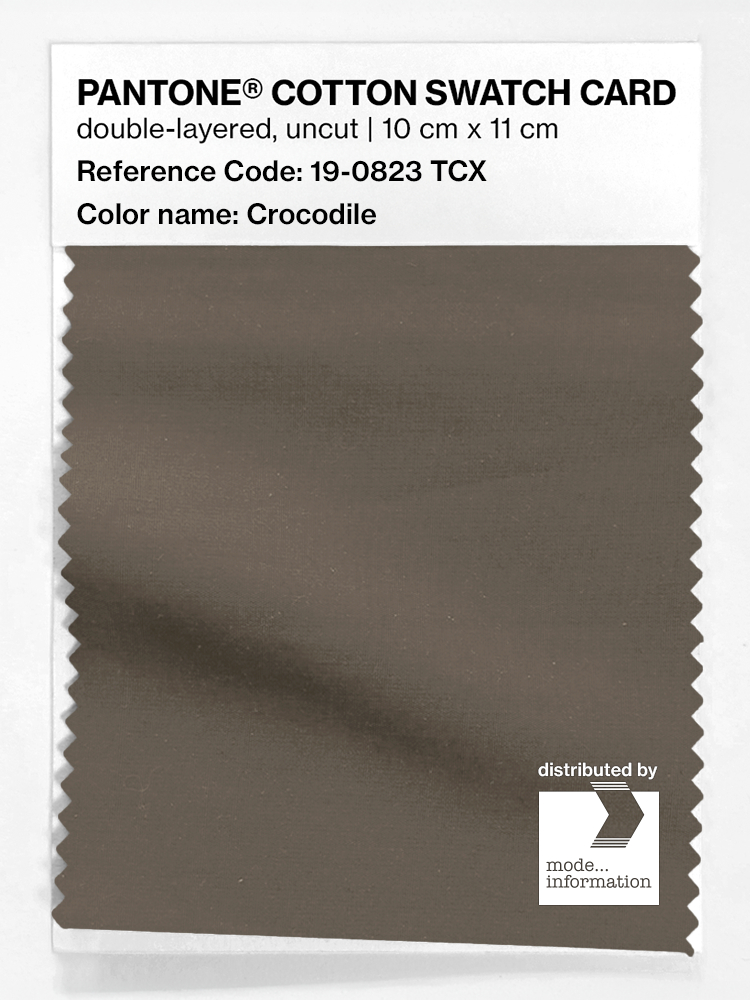 Artikelbild 1 des Artikels “PANTONE® COTTON SWATCH CARD 19-0823 TCX Crocodile “