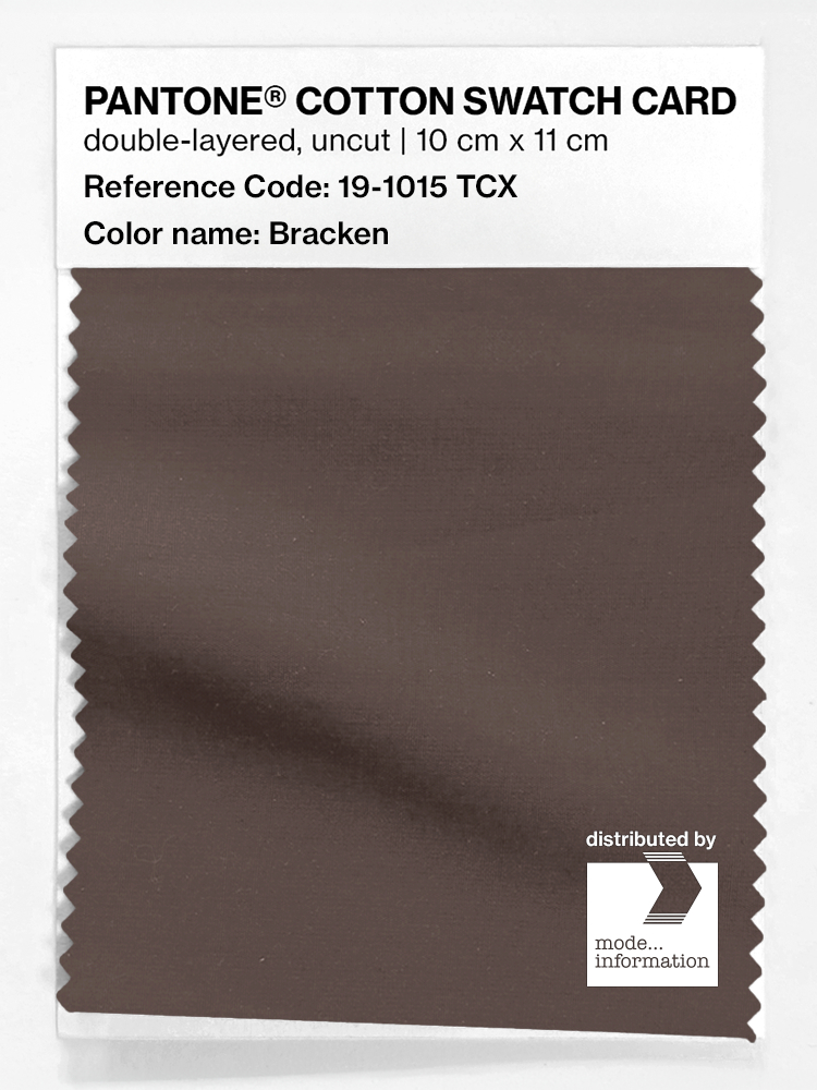 Artikelbild 1 des Artikels “PANTONE® COTTON SWATCH CARD 19-1015 TCX Bracken “