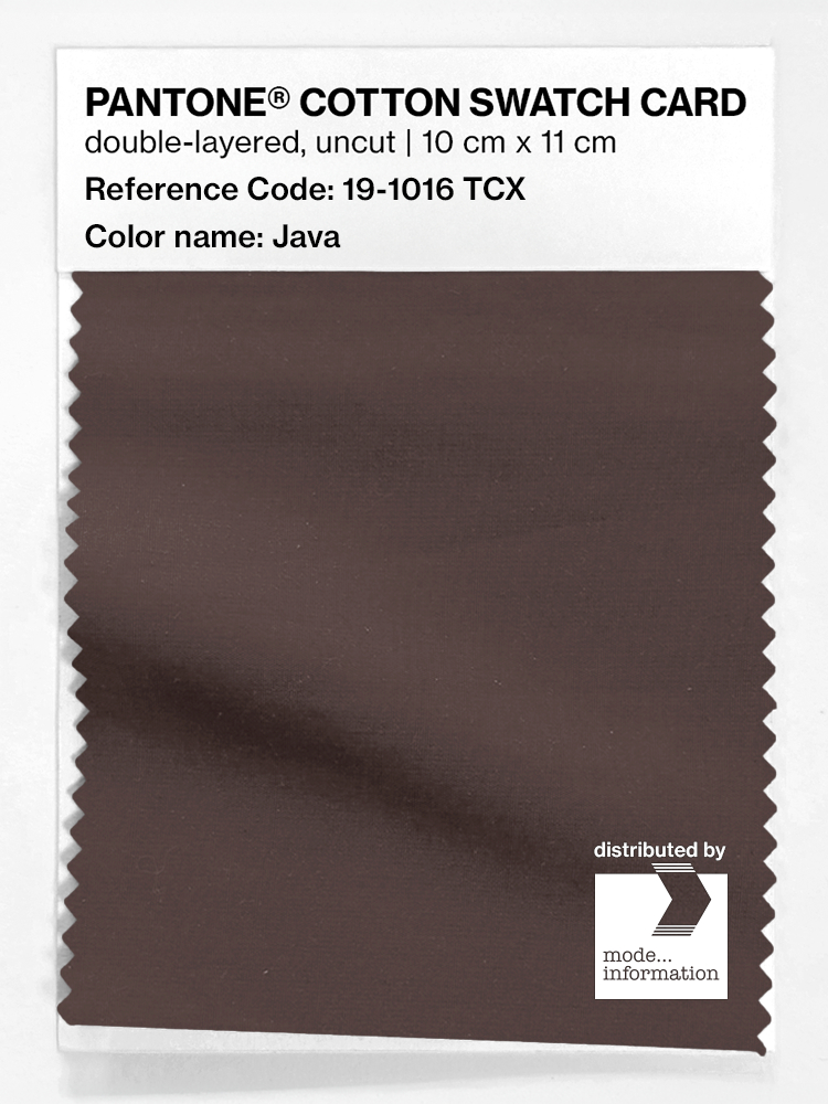 Artikelbild 1 des Artikels “PANTONE® COTTON SWATCH CARD 19-1016 TCX Java “