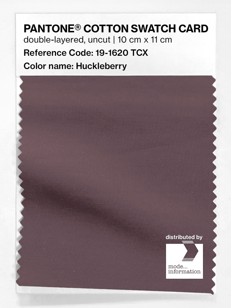 Artikelbild 1 des Artikels “PANTONE® COTTON SWATCH CARD 19-1620 TCX Huckleberry “