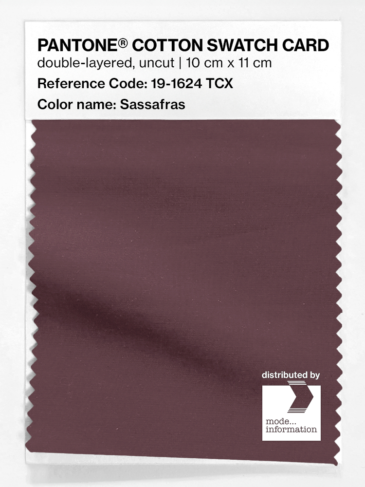 Artikelbild 1 des Artikels “PANTONE® COTTON SWATCH CARD 19-1624 TCX Sassafras “