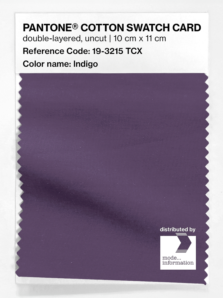 Artikelbild 1 des Artikels “PANTONE® COTTON SWATCH CARD 19-3215 TCX Indigo “