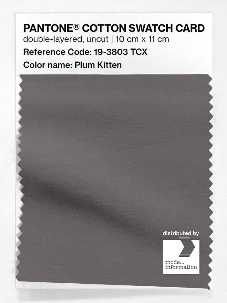 Artikelbild 1 des Artikels “PANTONE® COTTON SWATCH CARD 19-3803 TCX Plum Kitten “