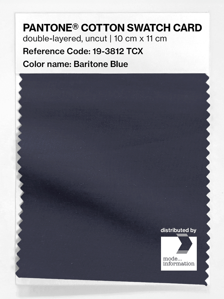 Artikelbild 1 des Artikels “PANTONE® COTTON SWATCH CARD 19-3812 TCX Baritone Blue “