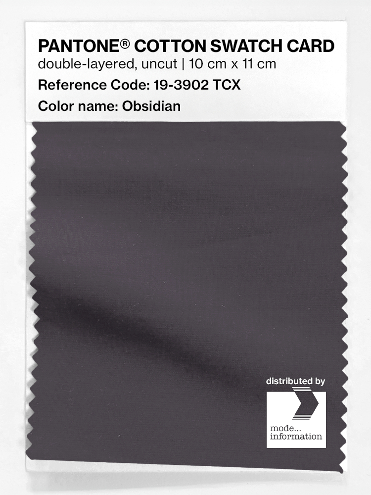 Artikelbild 1 des Artikels “PANTONE® COTTON SWATCH CARD 19-3902 TCX Obsidian “