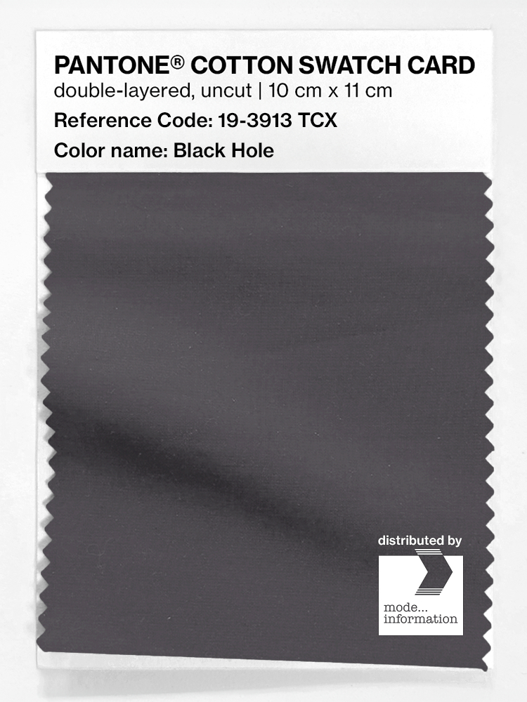 Artikelbild 1 des Artikels “PANTONE® COTTON SWATCH CARD 19-3913 TCX Black Hole “