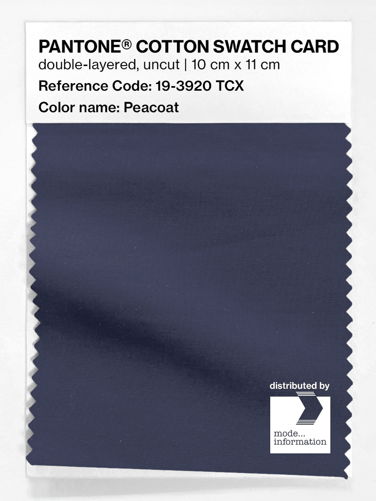Artikelbild 1 des Artikels “PANTONE® COTTON SWATCH CARD 19-3920 TCX Peacoat “