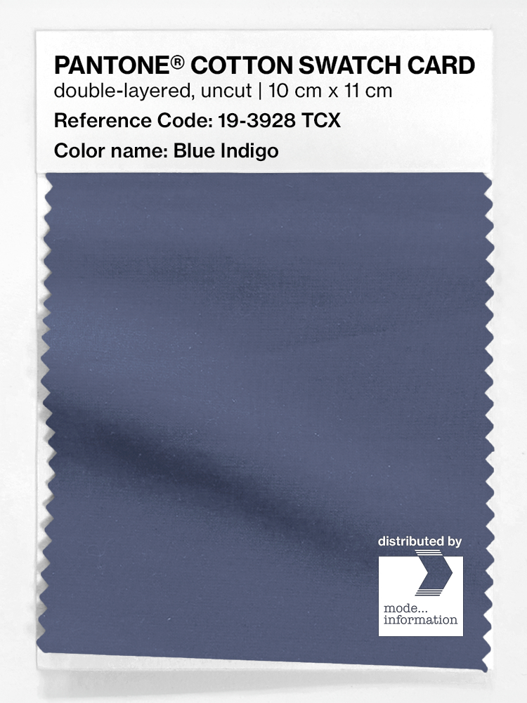 Artikelbild 1 des Artikels “PANTONE® COTTON SWATCH CARD 19-3928 TCX Blue Indigo “