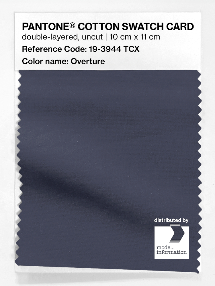 Artikelbild 1 des Artikels “PANTONE® COTTON SWATCH CARD 19-3944 TCX Overture “