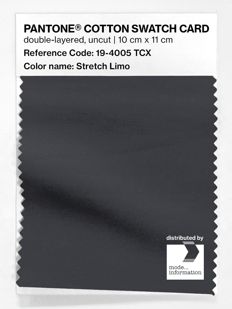 Artikelbild 1 des Artikels “PANTONE® COTTON SWATCH CARD 19-4005 TCX Stretch Limo “