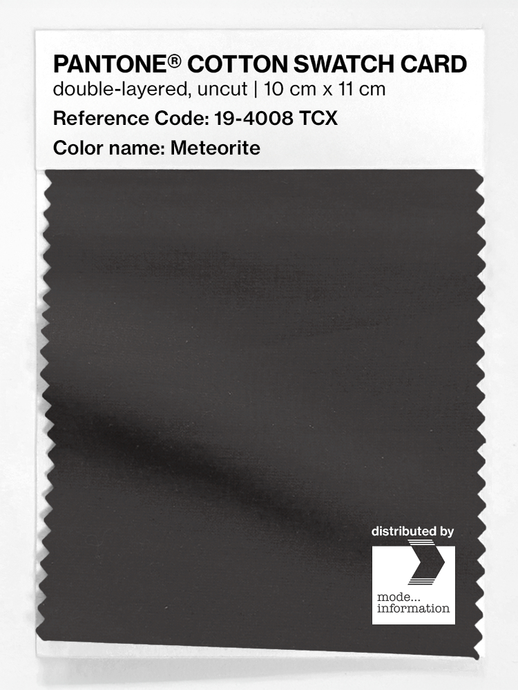 Artikelbild 1 des Artikels “PANTONE® COTTON SWATCH CARD 19-4008 TCX Meteorite “