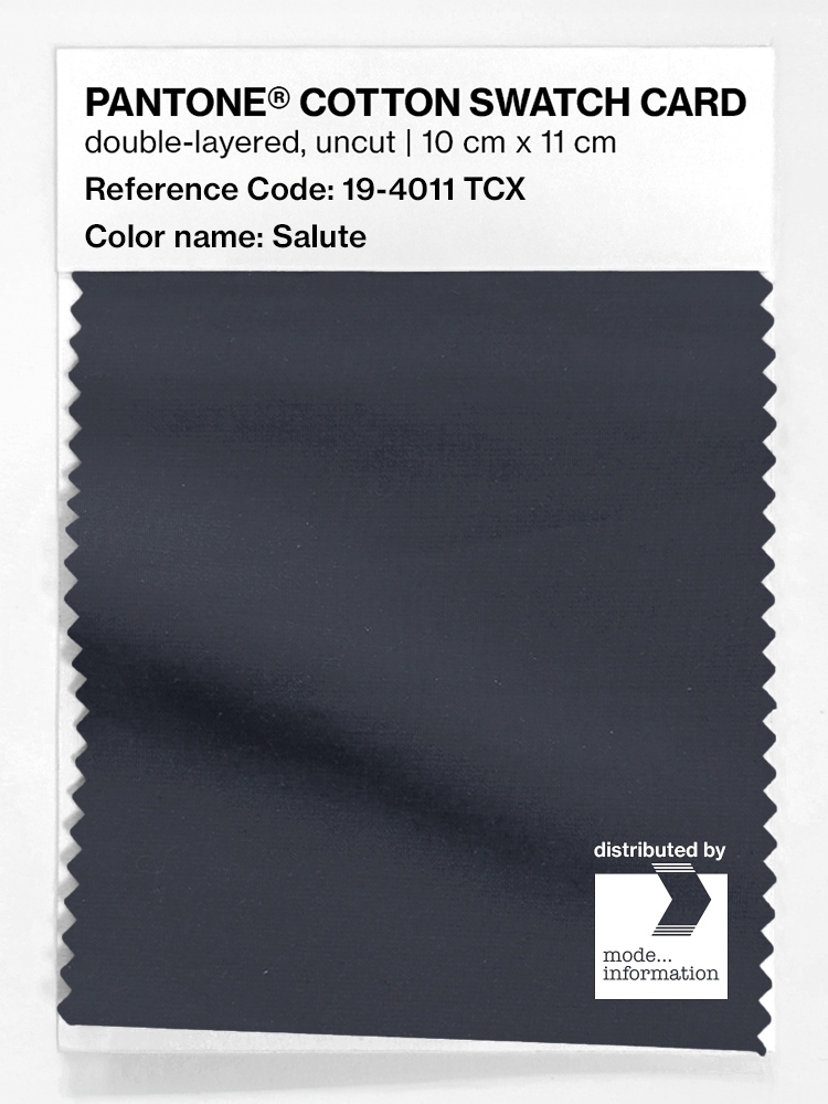 Artikelbild 1 des Artikels “PANTONE® COTTON SWATCH CARD 19-4011 TCX Salute “