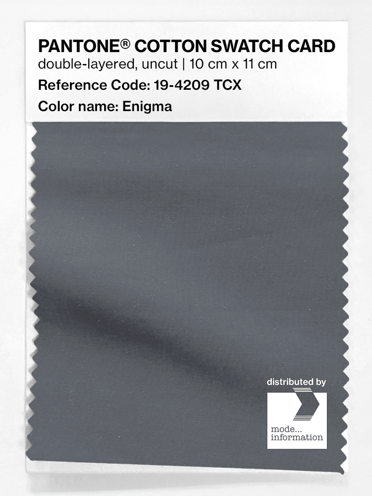 Artikelbild 1 des Artikels “PANTONE® COTTON SWATCH CARD 19-4209 TCX Enigma “