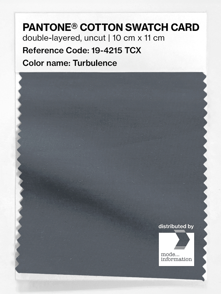 Artikelbild 1 des Artikels “PANTONE® COTTON SWATCH CARD 19-4215 TCX Turbulence “