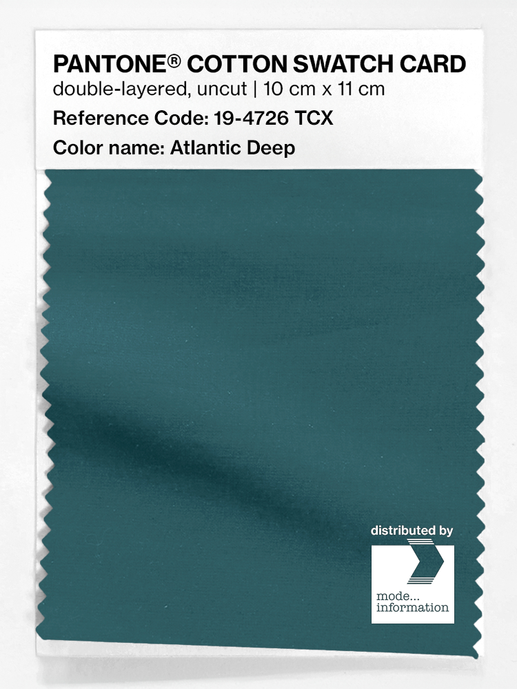 Artikelbild 1 des Artikels “PANTONE® COTTON SWATCH CARD 19-4726 TCX Atlantic Deep “