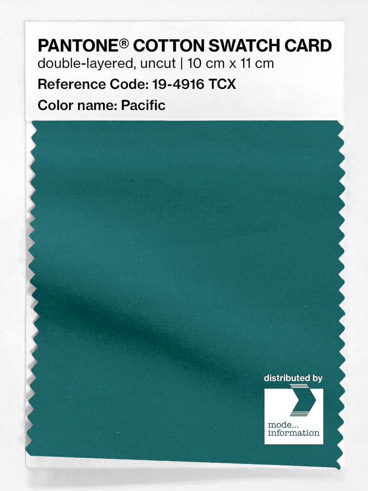 Artikelbild 1 des Artikels “PANTONE® COTTON SWATCH CARD 19-4916 TCX Pacific “