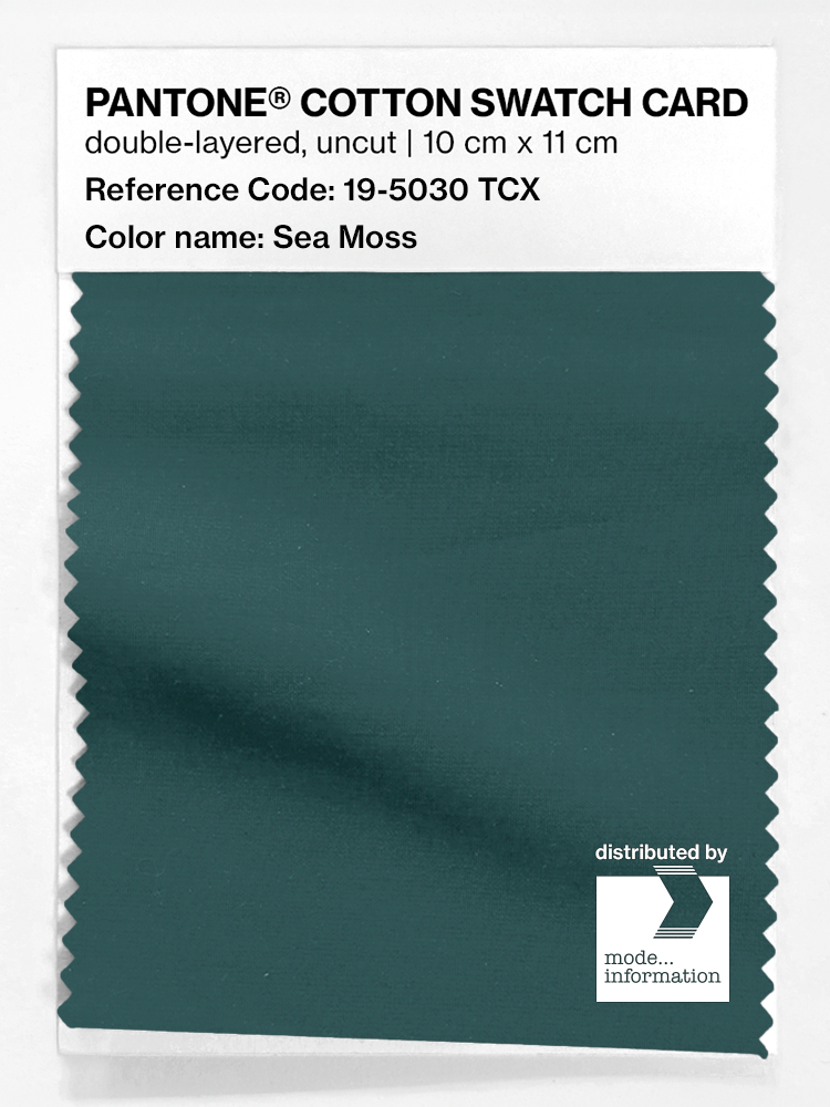 Artikelbild 1 des Artikels “PANTONE® COTTON SWATCH CARD 19-5030 TCX Sea Moss “