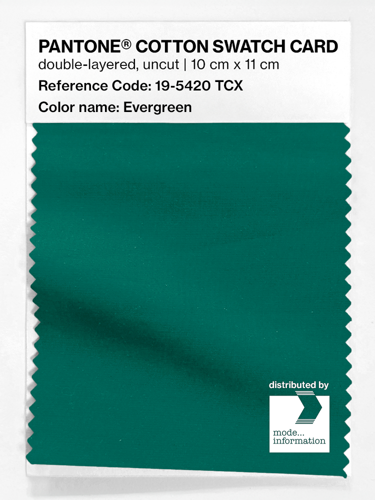 Artikelbild 1 des Artikels “PANTONE® COTTON SWATCH CARD 19-5420 TCX Evergreen “