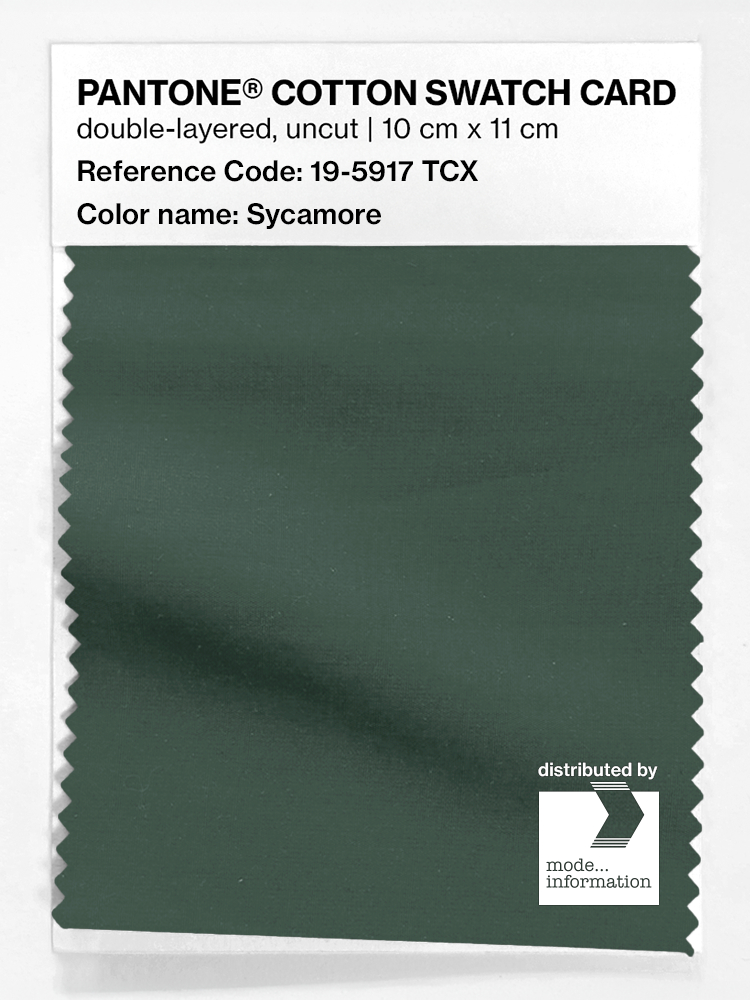 Artikelbild 1 des Artikels “PANTONE® COTTON SWATCH CARD 19-5917 TCX Sycamore “