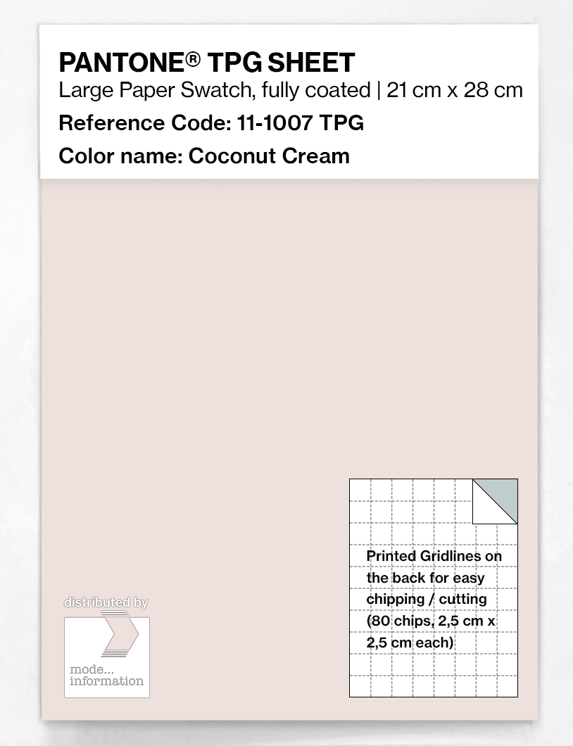 Artikelbild 1 des Artikels “PANTONE® TPG SHEET 11-1007 TPG Coconut Cream “