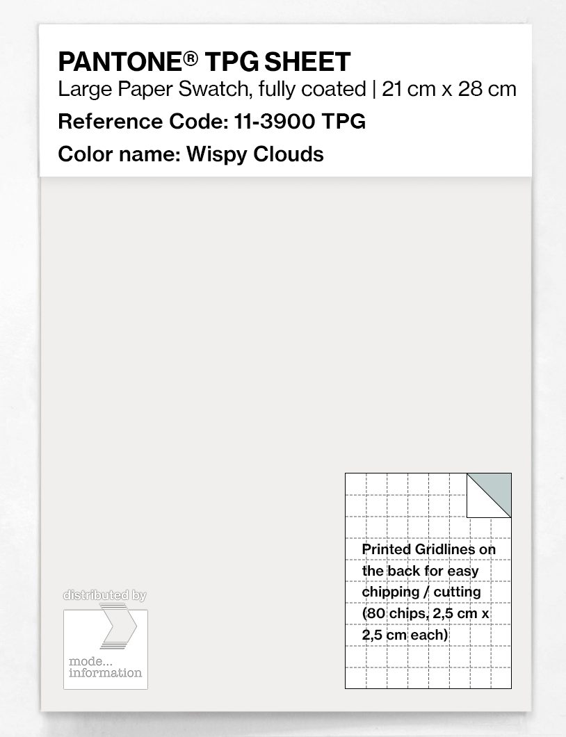 Artikelbild 1 des Artikels “PANTONE® TPG SHEET 11-3900 TPG Wispy Clouds “
