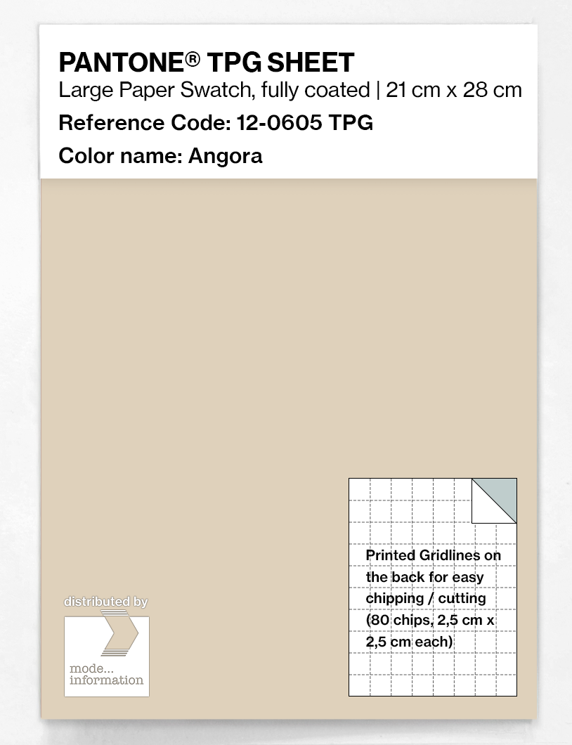 Artikelbild 1 des Artikels “PANTONE® TPG SHEET 12-0605 TPG Angora “
