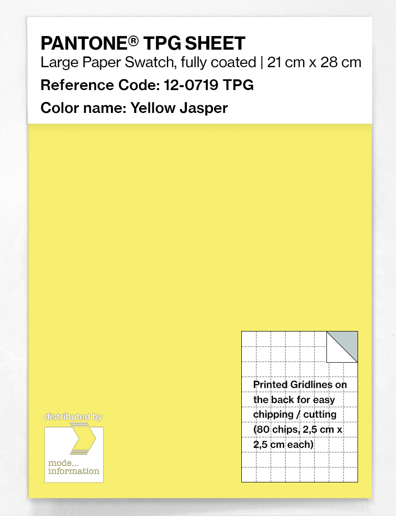 Artikelbild 1 des Artikels “PANTONE® TPG SHEET 12-0719 TPG Yellow Jasper “