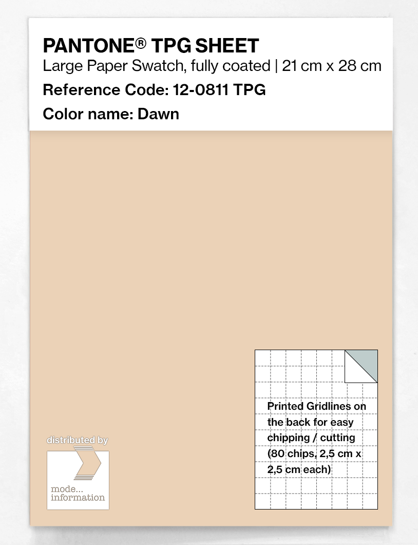 Artikelbild 1 des Artikels “PANTONE® TPG SHEET 12-0811 TPG Dawn “