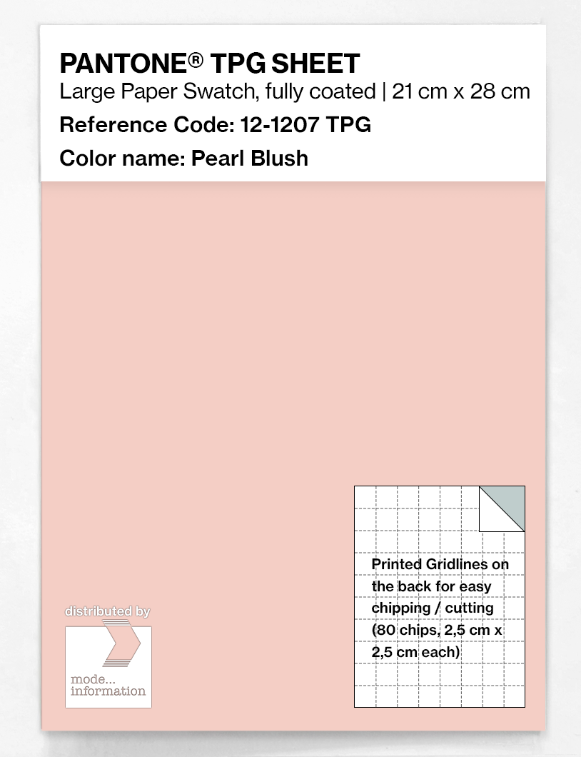 Artikelbild 1 des Artikels “PANTONE® TPG SHEET 12-1207 TPG Pearl Blush “