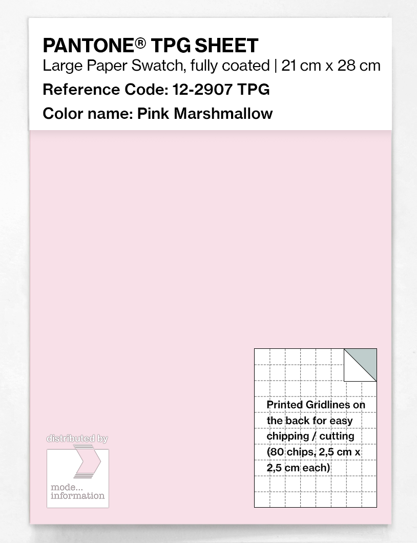Artikelbild 1 des Artikels “PANTONE® TPG SHEET 12-2907 TPG Pink Marshmallow “
