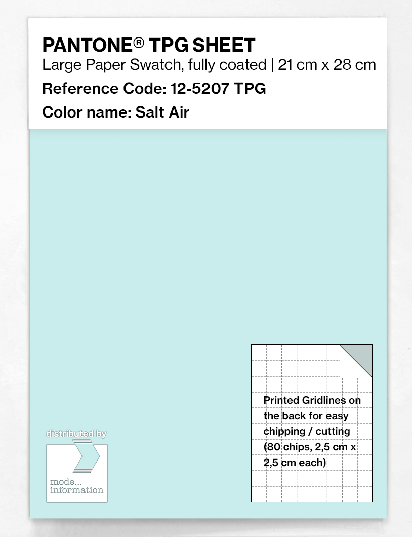 Artikelbild 1 des Artikels “PANTONE® TPG SHEET 12-5207 TPG Salt Air “