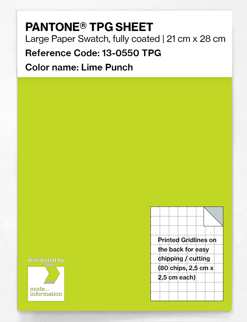 Artikelbild 1 des Artikels “PANTONE® TPG SHEET 13-0550 TPG Lime Punch “