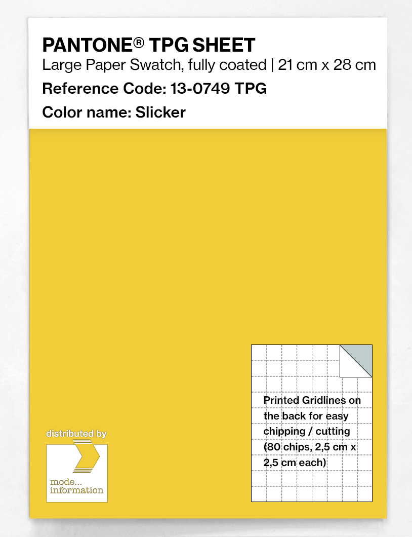 Artikelbild 1 des Artikels “PANTONE® TPG SHEET 13-0749 TPG Slicker “
