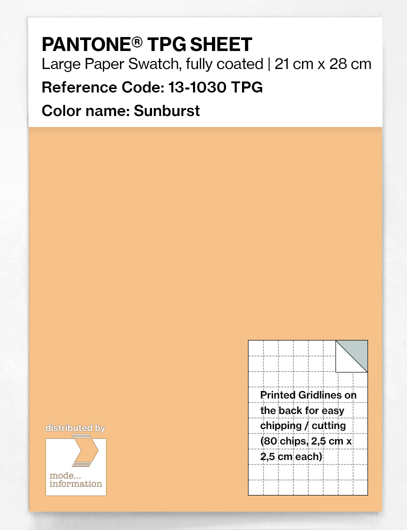 Artikelbild 1 des Artikels “PANTONE® TPG SHEET 13-1030 TPG Sunburst “