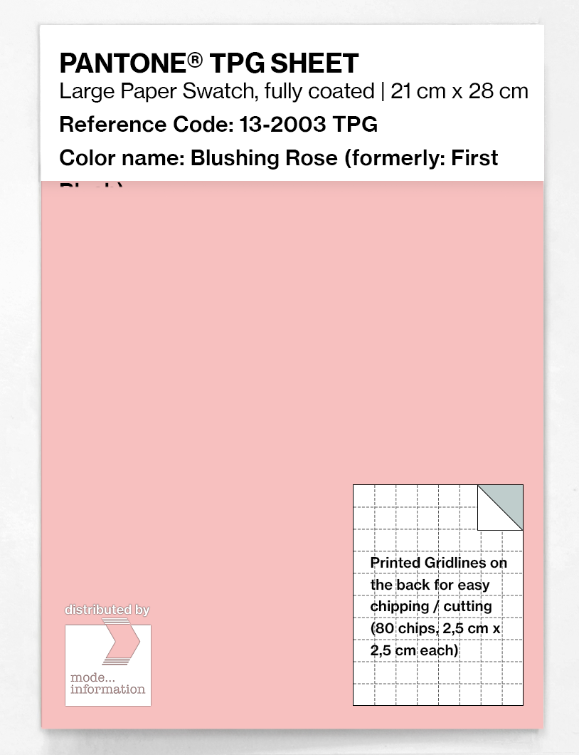 Artikelbild 1 des Artikels “PANTONE® TPG SHEET 13-2003 TPG First Blush “