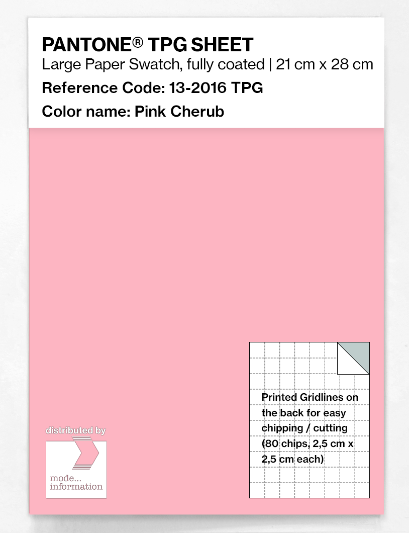 Artikelbild 1 des Artikels “PANTONE® TPG SHEET 13-2016 TPG Pink Cherub “