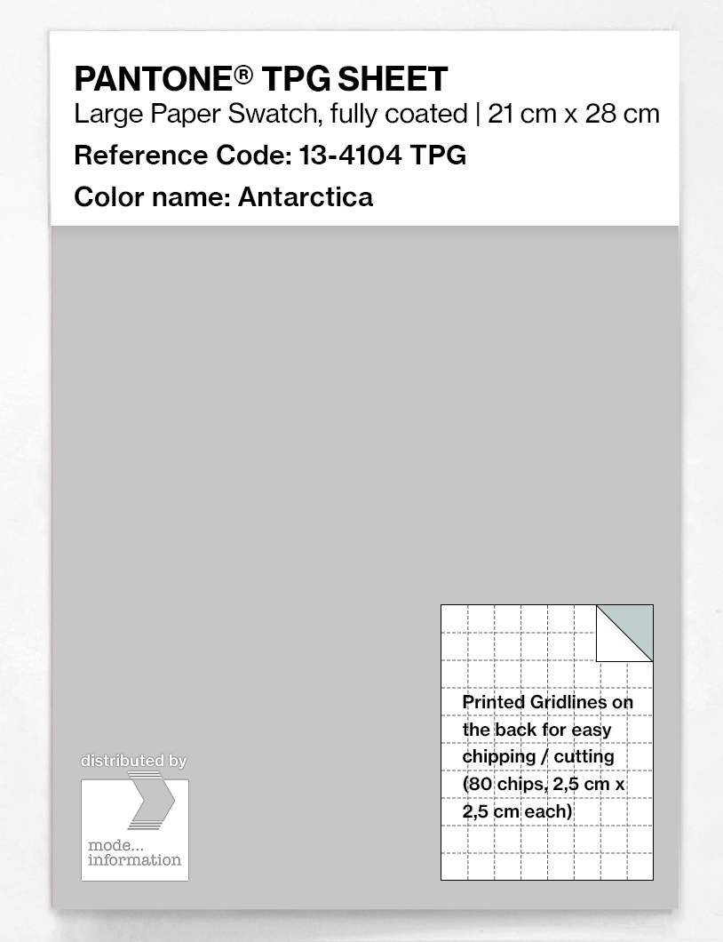 Artikelbild 1 des Artikels “PANTONE® TPG SHEET 13-4104 TPG Antarctica “