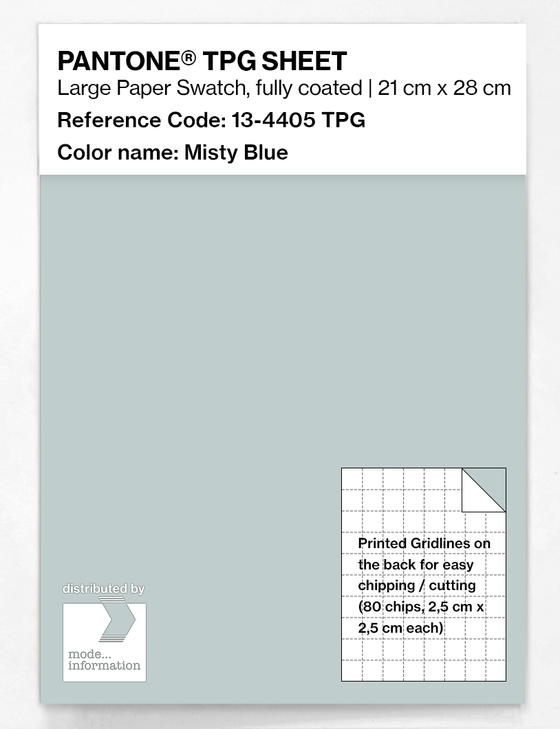 Artikelbild 1 des Artikels “PANTONE® TPG SHEET 13-4405 TPG Misty Blue “