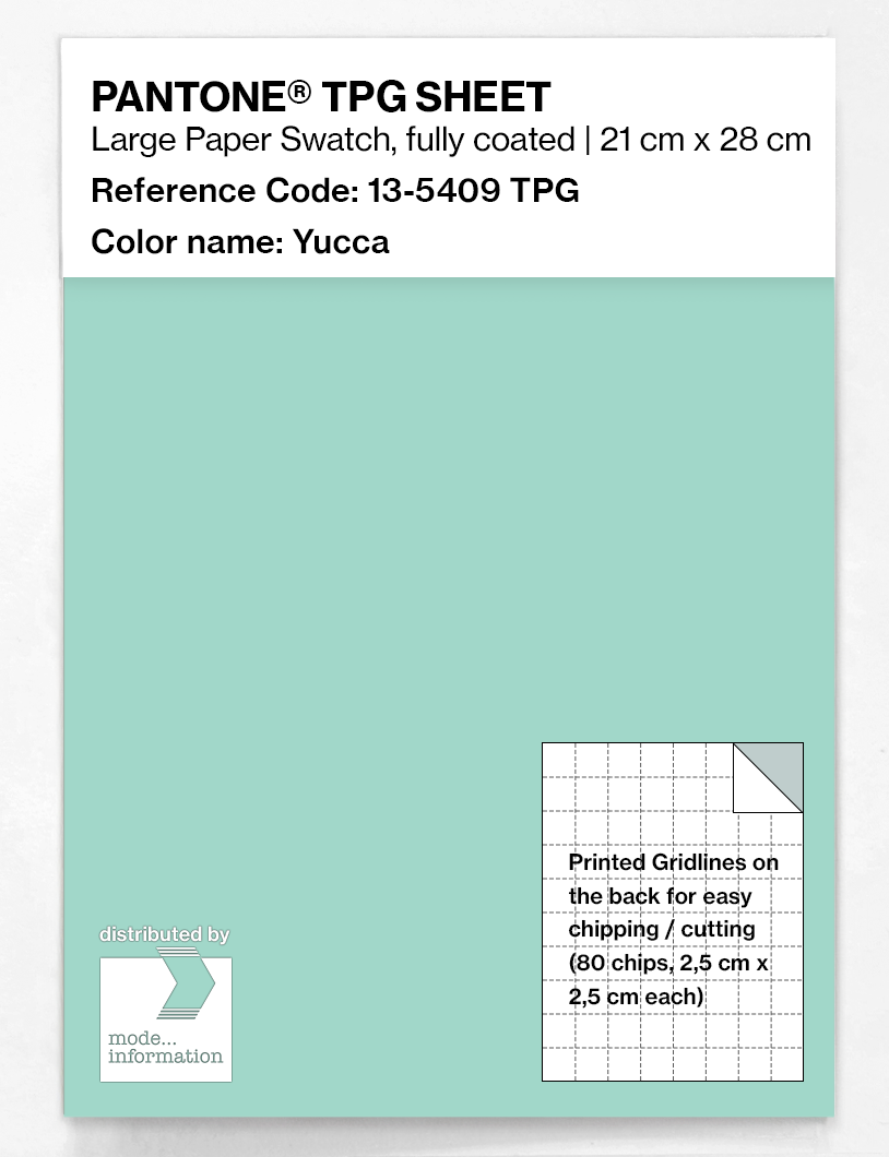 Artikelbild 1 des Artikels “PANTONE® TPG SHEET 13-5409 TPG Yucca “