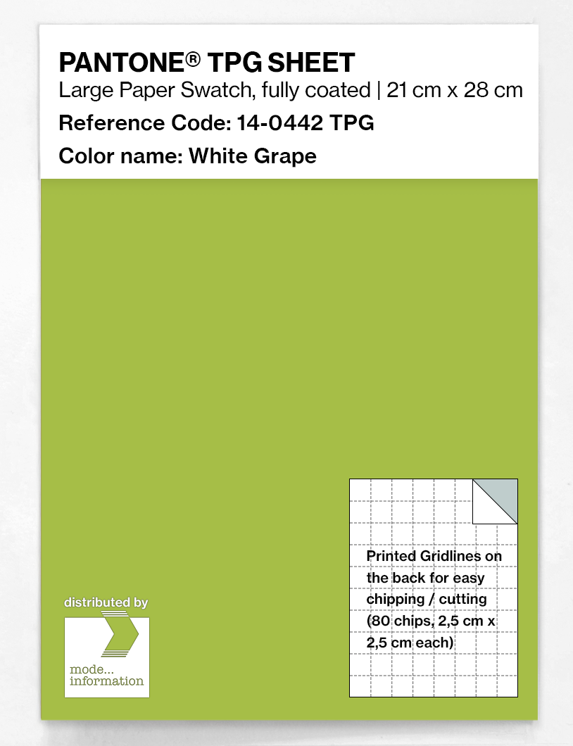 Artikelbild 1 des Artikels “PANTONE® TPG SHEET 14-0442 TPG White Grape “
