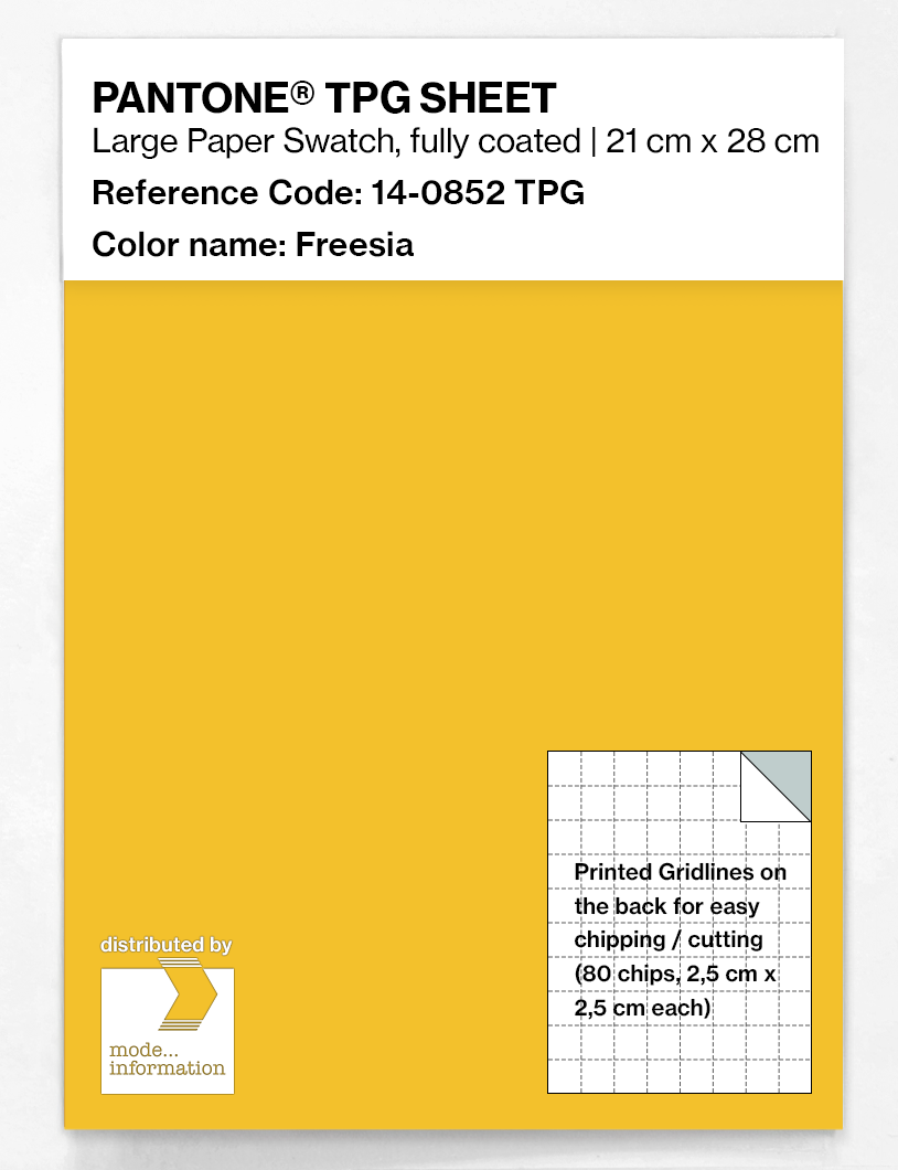 Artikelbild 1 des Artikels “PANTONE® TPG SHEET 14-0852 TPG Freesia “