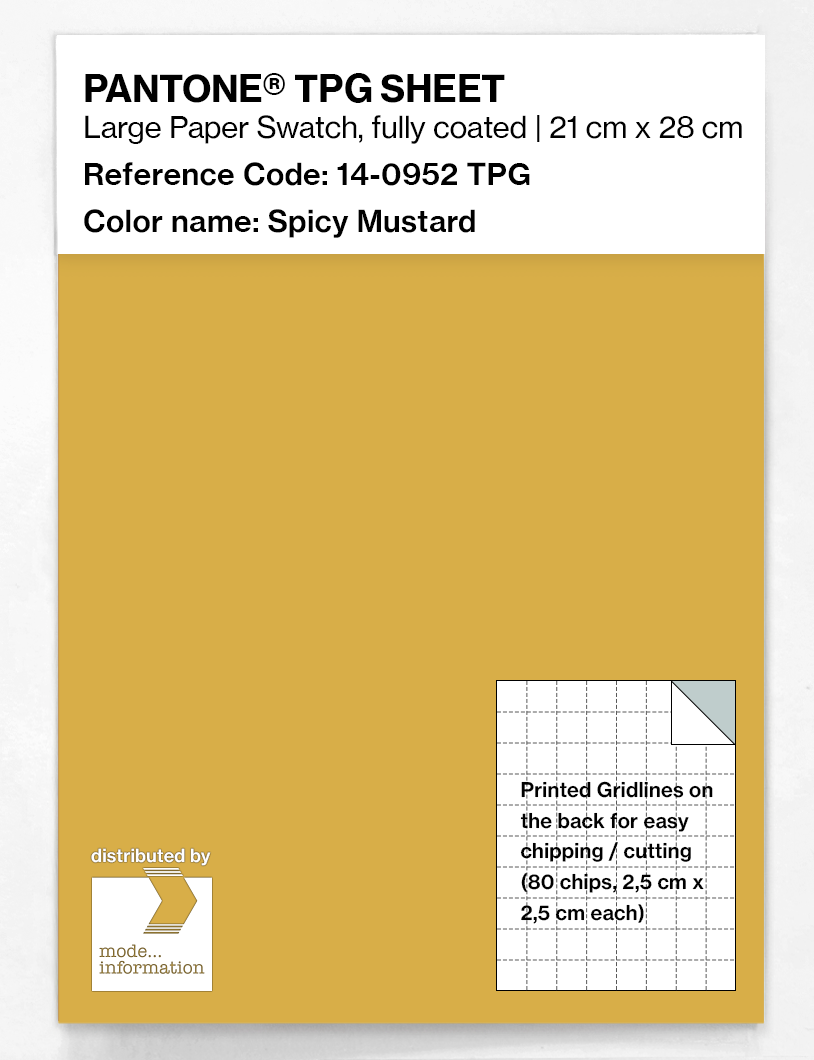 Artikelbild 1 des Artikels “PANTONE® TPG SHEET 14-0952 TPG Spicy Mustard “